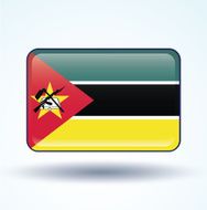 Flag of Mozambique vector illustration N5