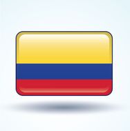 Flag of Colombia vector illustration N5