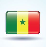 Flag of Senegal vector illustration N5