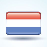 Flag of Luxembourg vector illustration N5