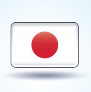 Flag of Japan vector illustration N3