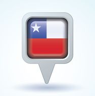Flag of Chile vector illustration N6