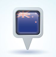 Flag of New Zealand vector illustration N5