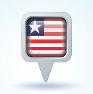 Flag of Liberia vector illustration N6