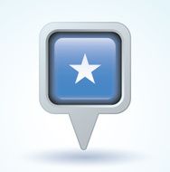 Flag of Somalia vector illustration N6