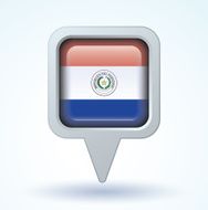 Flag of Paraguay vector illustration N6