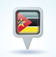 Flag of Mozambique vector illustration N6