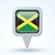 Flag of Jamaica vector illustration N6