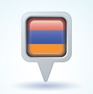 Flag of Armenia vector illustration N6