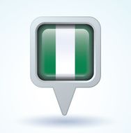 Flag of Nigeria vector illustration N6