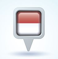Flag of Indonesia vector illustration N4