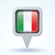 Flag of Italy vector illustration N5