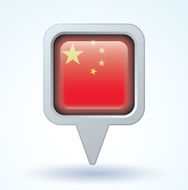 Flag of China vector illustration N5