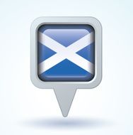 Flag of Scotland vector illustration N6