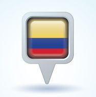 Flag of Colombia vector illustration N6