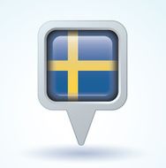 Flag of Sweden vector illustration N6
