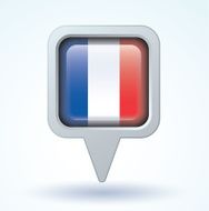 Flag of France vector illustration N5