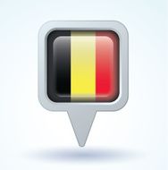 flag of Belgium vector illustration N6