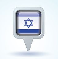 Flag of Israel vector illustration N6