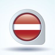 Flag of Latvia vector illustration N7