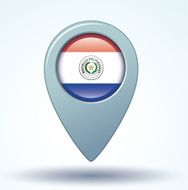 Flag of Paraguay vector illustration N7