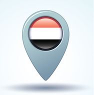 Flag of Yemen vector illustration N7