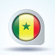 Flag of Senegal vector illustration N6