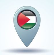 Flag of Palestine vector illustration N6