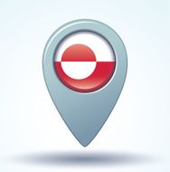 Flag of Greenland vector illustration N7