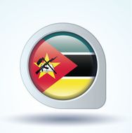 Flag of Mozambique vector illustration N7