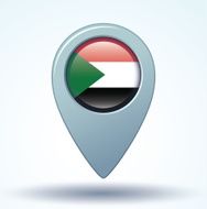 Flag of Sudan vector illustration N7