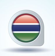 Flag of Gambia vector illustration N7