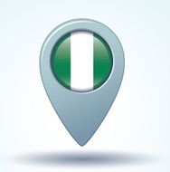 Flag of Nigeria vector illustration N7