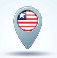 Flag of Liberia vector illustration N7