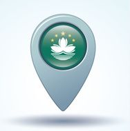 Flag of Macao vector illustration N7