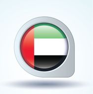 Flag of United Arab Emirates vector illustration N8