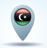 Flag of Libya vector illustration N7