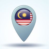 Flag of Malaysia vector illustration N5