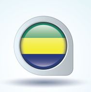 Flag of Gabon vector illustration N6