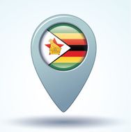 Flag of Zimbabwe vector illustration N7
