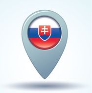Flag of Slovakia vector illustration N7