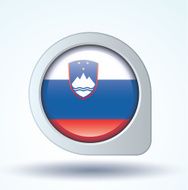 Flag of Slovenia vector illustration N7