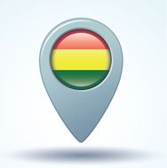 Flag of Bolivia vector illustration N7