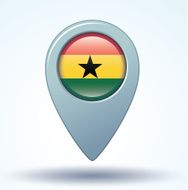 Flag of Ghana vector illustration N6
