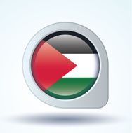 Flag of Palestine vector illustration N7