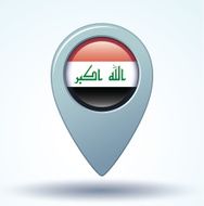 Flag of Iraq vector illustration N5