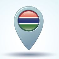 Flag of Gambia vector illustration N8