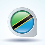 Flag of Tanzania vector illustration N7