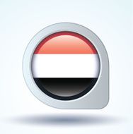 Flag of Yemen vector illustration N8