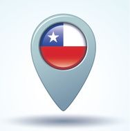 Flag of Chile vector illustration N8